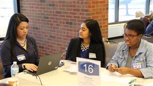 Students advisers meeting 